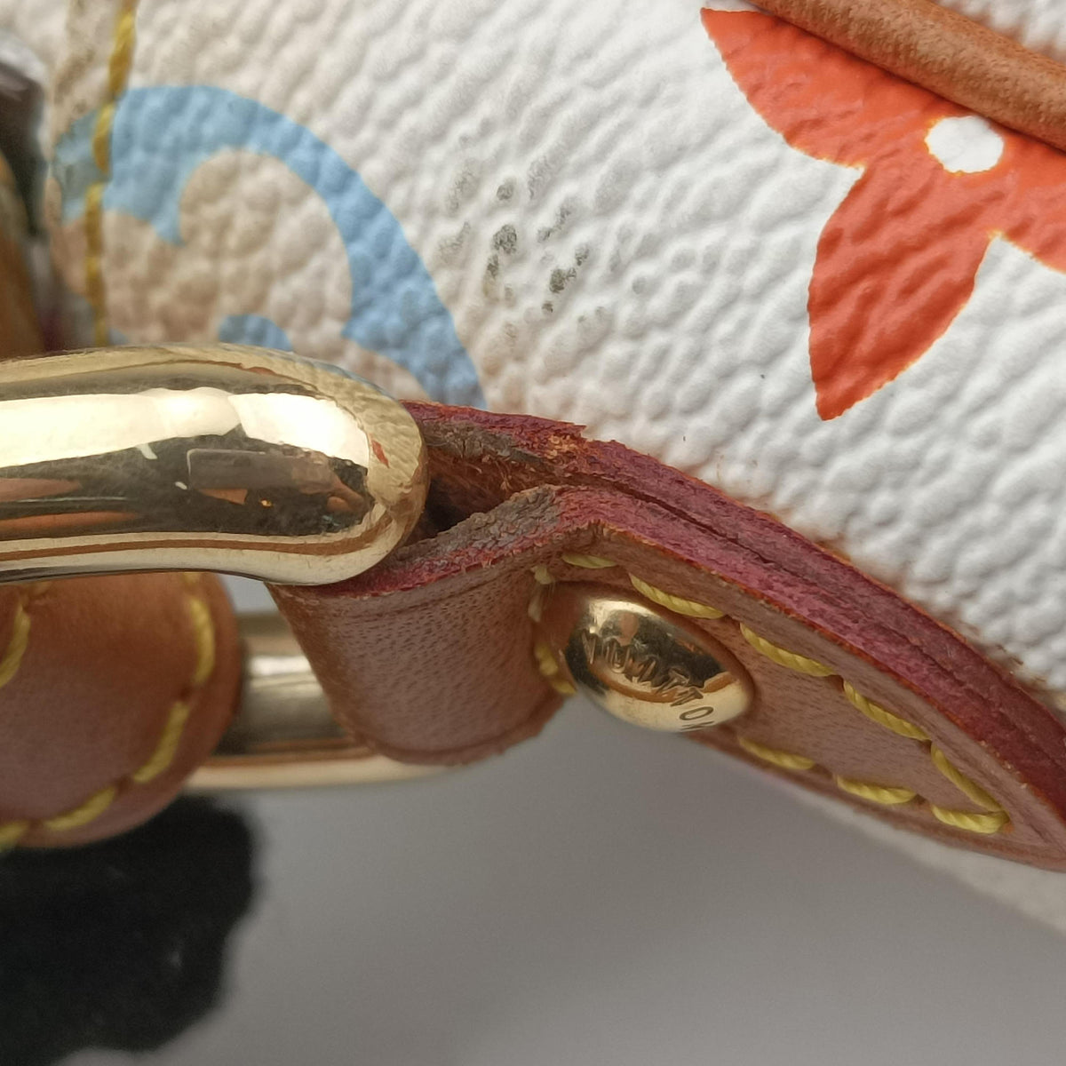 Pre-owned Louis Vuitton RIFT White Monogram Multicolor M40055 shoulderbag | stylenewstar