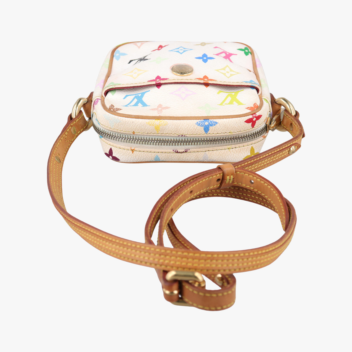 Pre-owned Louis Vuitton RIFT White Monogram Multicolor M40055 shoulderbag | stylenewstar