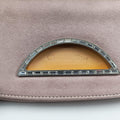 Secondhand Christian Dior Marispearl Pink Suede  shoulderbag | stylenewstar
