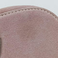 Secondhand Christian Dior Marispearl Pink Suede  shoulderbag | stylenewstar