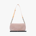 Secondhand Christian Dior Marispearl Pink Suede  shoulderbag | stylenewstar