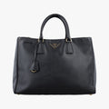 Galleria Black SAFFIANO Leather BN2274 14ガレリア ブラック サフィアーノレザー BN2274 14