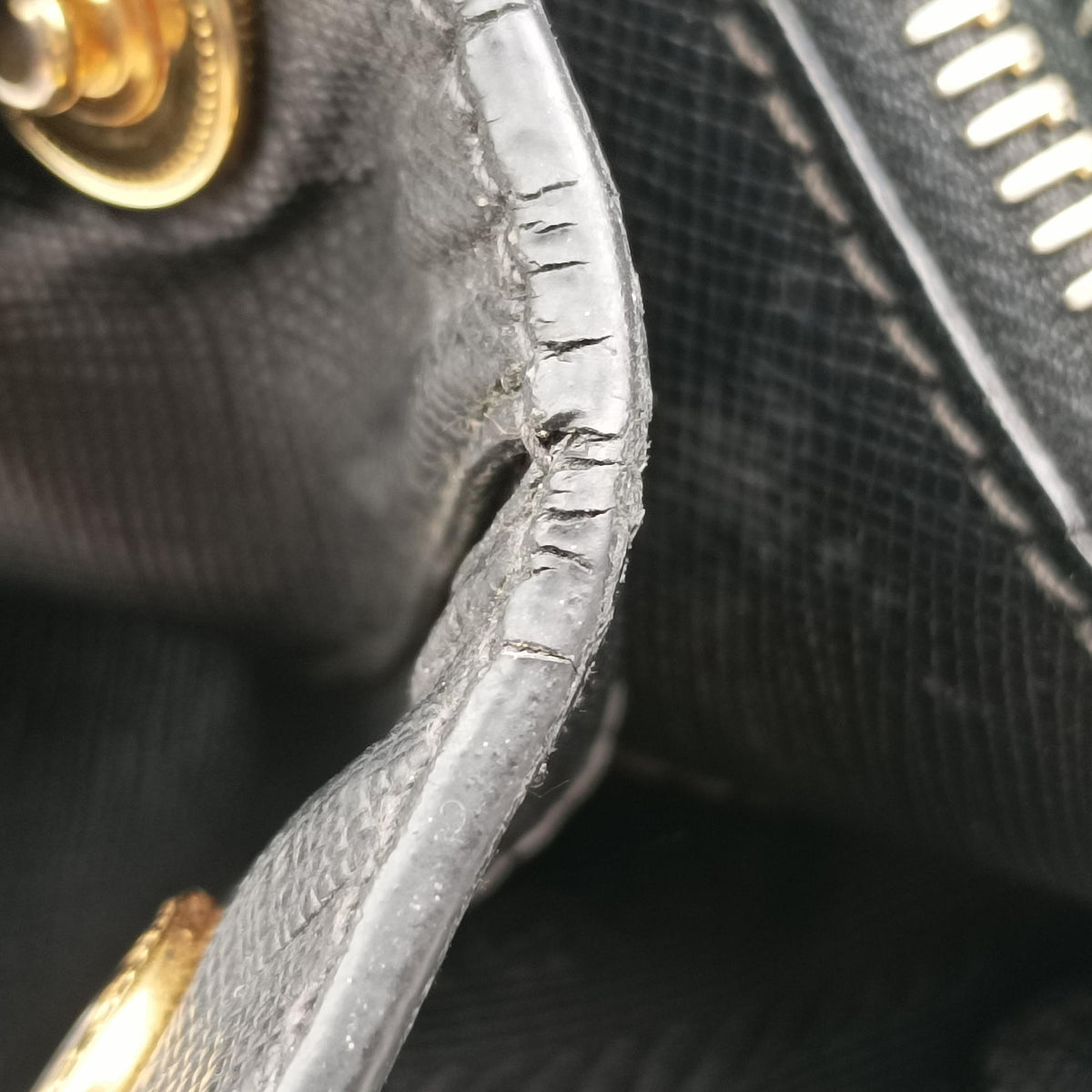 Galleria Black SAFFIANO Leather BN2274 14ガレリア ブラック サフィアーノレザー BN2274 14