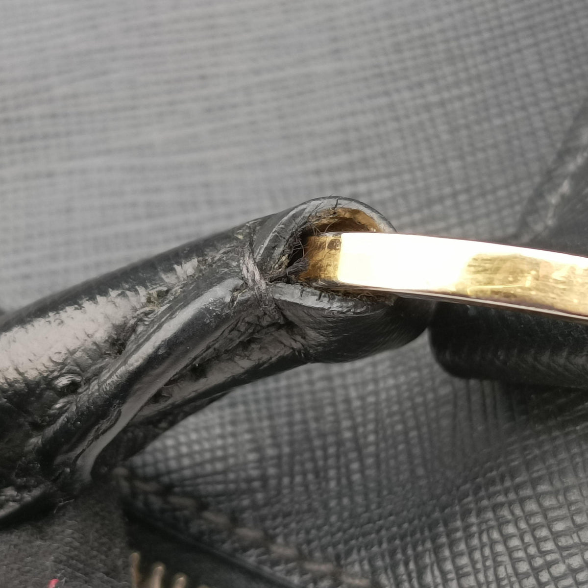 Galleria Black SAFFIANO Leather BN2274 14ガレリア ブラック サフィアーノレザー BN2274 14