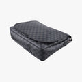 Pre-owned Louis Vuitton DANIEL GM Noir Damier GRAPHITE N58033 crossbodybag | stylenewstar