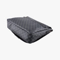 Pre-owned Louis Vuitton DANIEL GM Noir Damier GRAPHITE N58033 crossbodybag | stylenewstar
