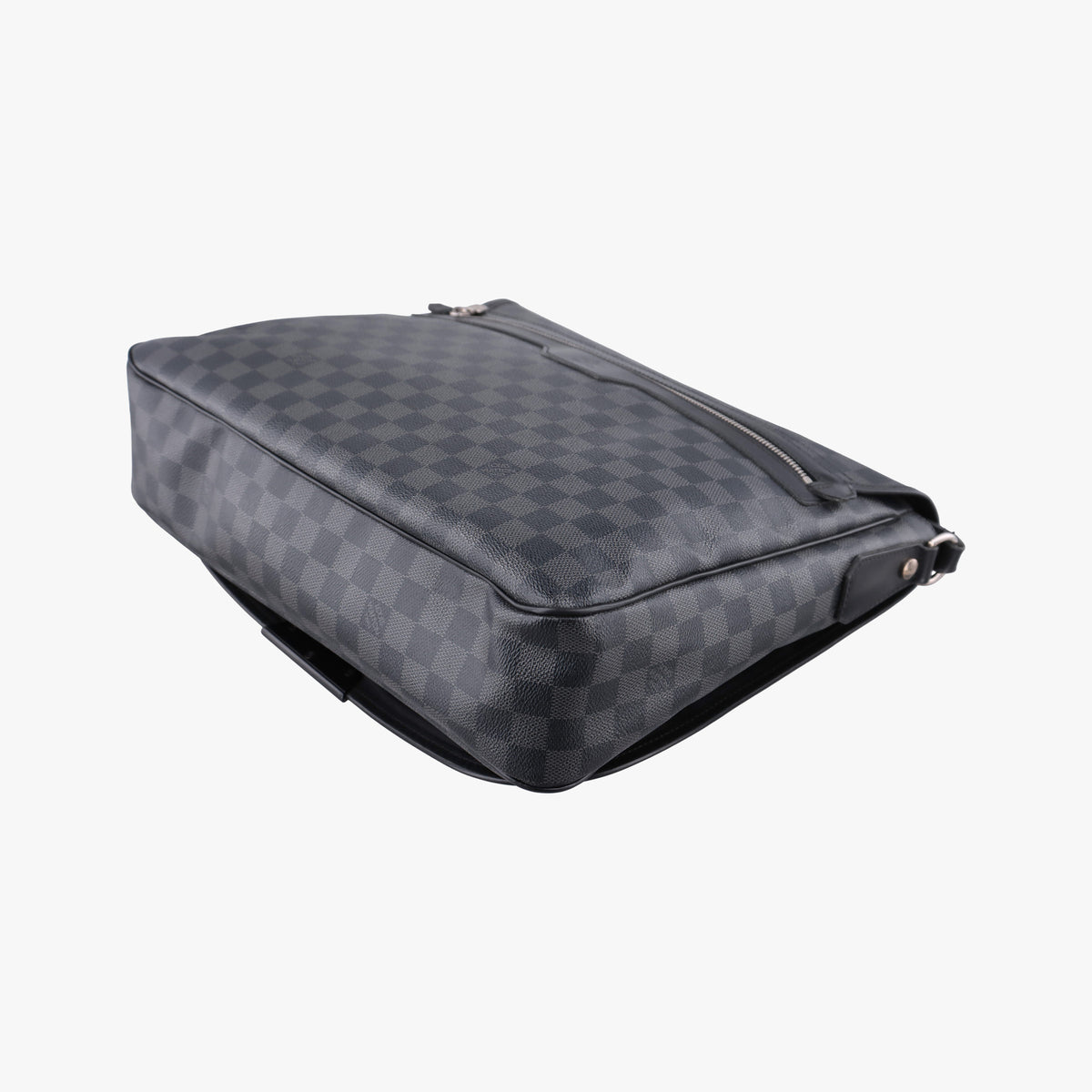 Pre-owned Louis Vuitton DANIEL GM Noir Damier GRAPHITE N58033 crossbodybag | stylenewstar