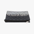 Pochette Voyage MM Black x Silver Monogram Split M63039 SP1128ポシェット ヴォワヤージュ MM ブラック x シルバー モノグラム スプリット M63039 SP1128