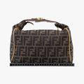 Pre-owned Fendi Zucca Print Brown canvas  handbag | stylenewstar