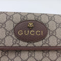 NEO VINTAGE GG Supreme beige×Brown PVC coated canvas×Leather 493930 H028447112ネオ ヴィンテージ GGスプリーム ベージュ×ブラウン PVCコーティングキャンバス×レザー 493930 H028447112
