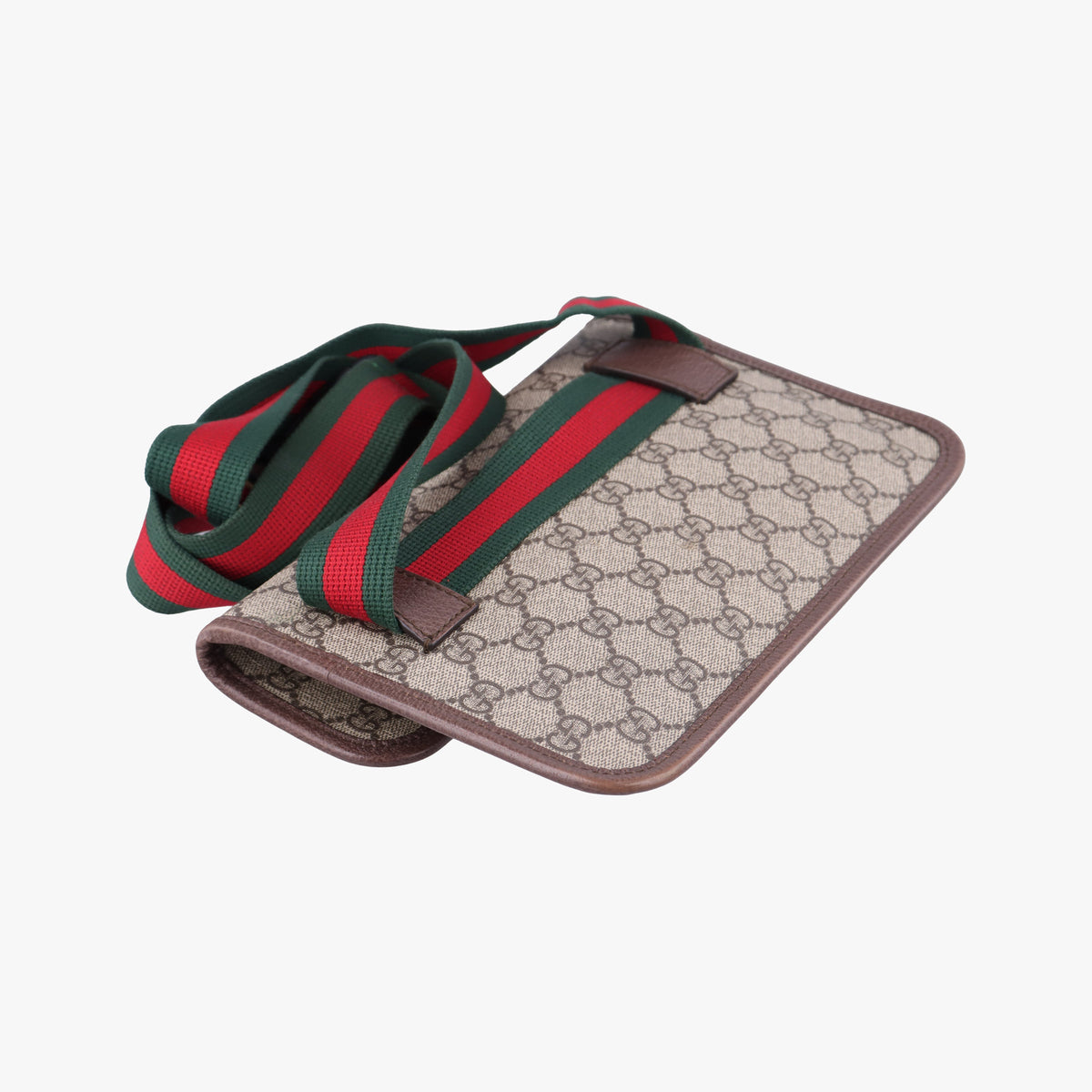 NEO VINTAGE GG Supreme beige×Brown PVC coated canvas×Leather 493930 H028447112ネオ ヴィンテージ GGスプリーム ベージュ×ブラウン PVCコーティングキャンバス×レザー 493930 H028447112