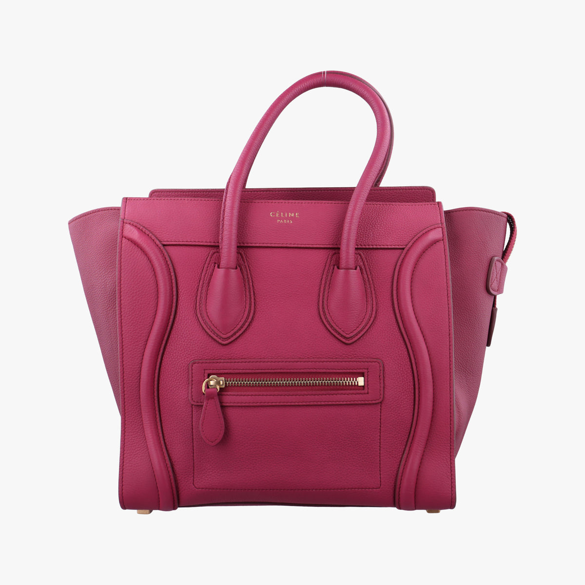 Luggage Micro shopper raspberry Leather F-AT-1137 F-CU-1157ラゲージマイクロショッパー ラズベリー レザー F-AT-1137 F-CU-1157