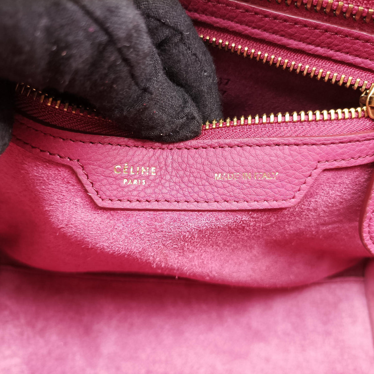 Luggage Micro shopper raspberry Leather F-AT-1137 F-CU-1157ラゲージマイクロショッパー ラズベリー レザー F-AT-1137 F-CU-1157