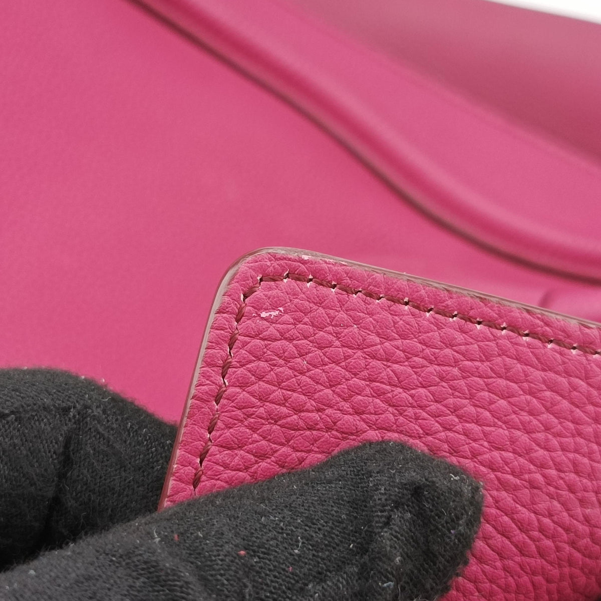 Luggage Micro shopper raspberry Leather F-AT-1137 F-CU-1157ラゲージマイクロショッパー ラズベリー レザー F-AT-1137 F-CU-1157
