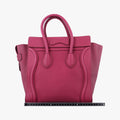 Luggage Micro shopper raspberry Leather F-AT-1137 F-CU-1157ラゲージマイクロショッパー ラズベリー レザー F-AT-1137 F-CU-1157