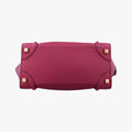 Luggage Micro shopper raspberry Leather F-AT-1137 F-CU-1157ラゲージマイクロショッパー ラズベリー レザー F-AT-1137 F-CU-1157
