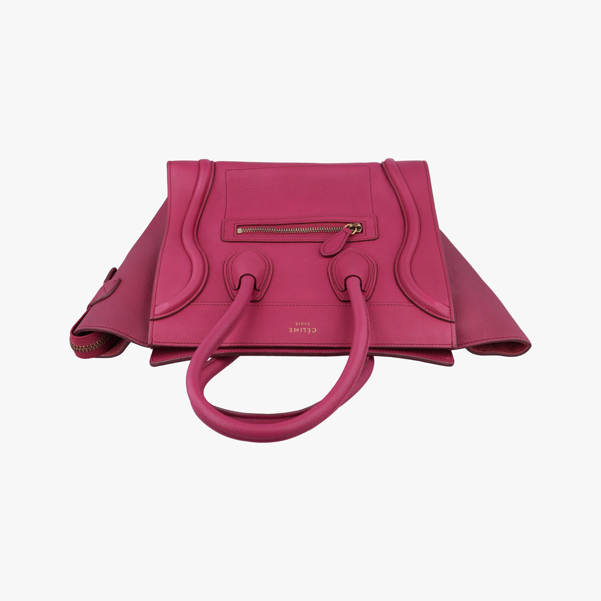 Luggage Micro shopper raspberry Leather F-AT-1137 F-CU-1157ラゲージマイクロショッパー ラズベリー レザー F-AT-1137 F-CU-1157