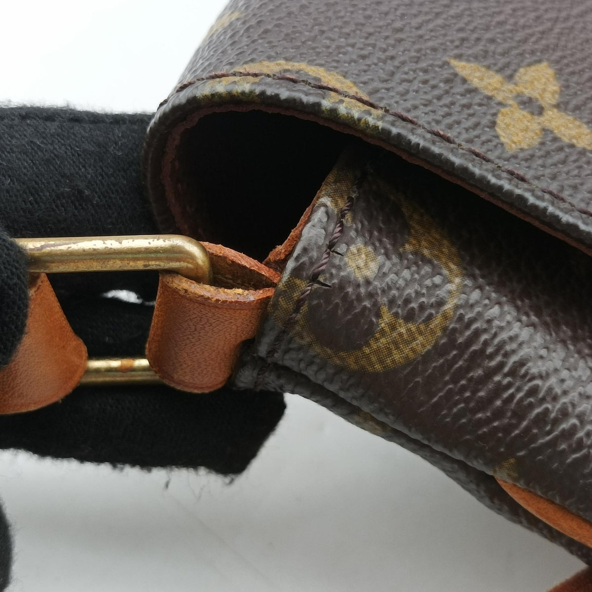 Pre-owned Louis Vuitton Musette Tango Brown Monogram Canvas M51388 shoulderbag | stylenewstar