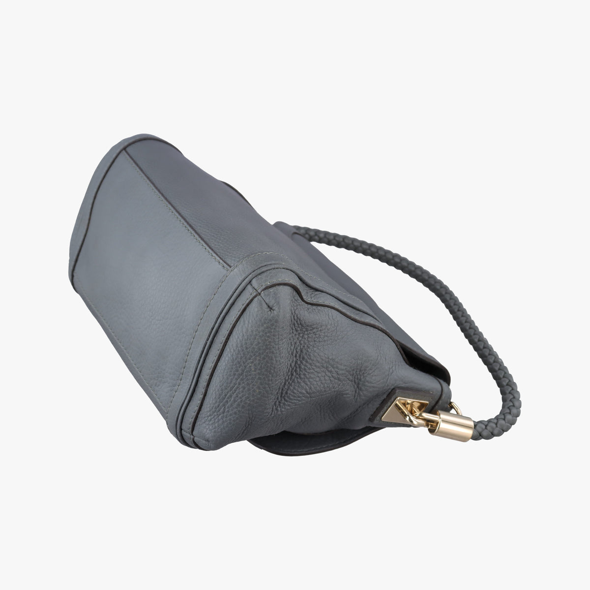 Pre-owned Gucci Bella Grey Leather 282301 shoulderbag | stylenewstar