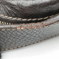 Pre-owned Gucci Guccissima Messenger Brown leather 201448 shoulderbag | stylenewstar