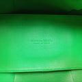 Pre-owned Bottega Veneta THE ARCO Tote Medium Green lambskin  handbag | stylenewstar