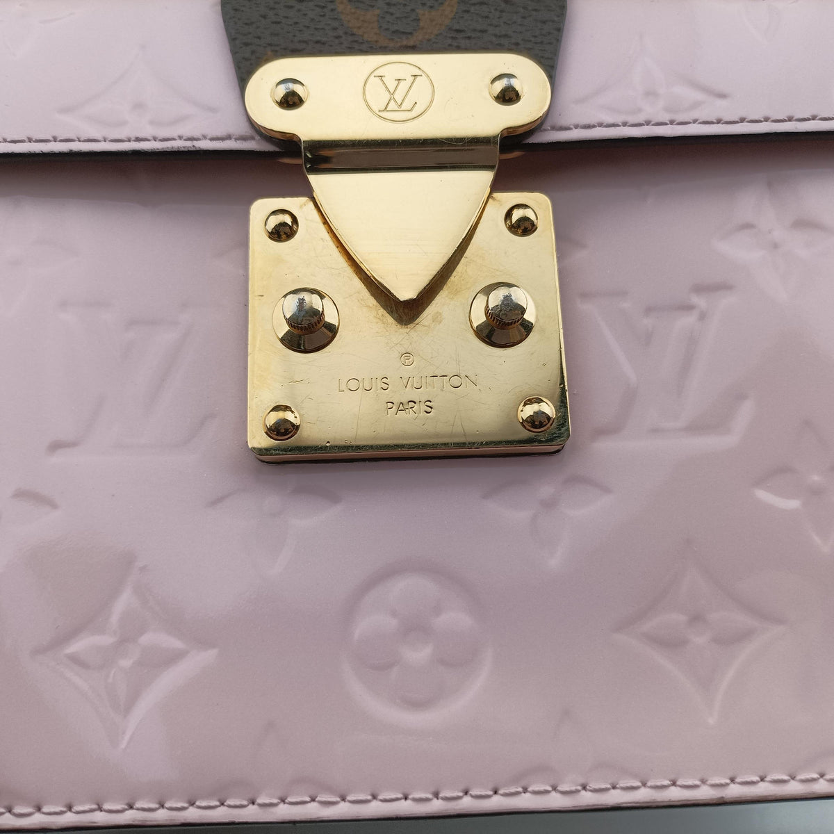 Spring Street PM ROSE BALLERINE Vernis×Monogram Canvas M90468 NZ2139スプリング ストリート PM ローズバレリーヌ ヴェルニ×モノグラムキャンバス M90468 NZ2139