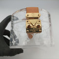 Pre-owned Louis Vuitton Box Scott Transparent Monogram Plexiglass  clutchbag | stylenewstar