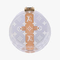 Pre-owned Louis Vuitton Box Scott Transparent Monogram Plexiglass  clutchbag | stylenewstar
