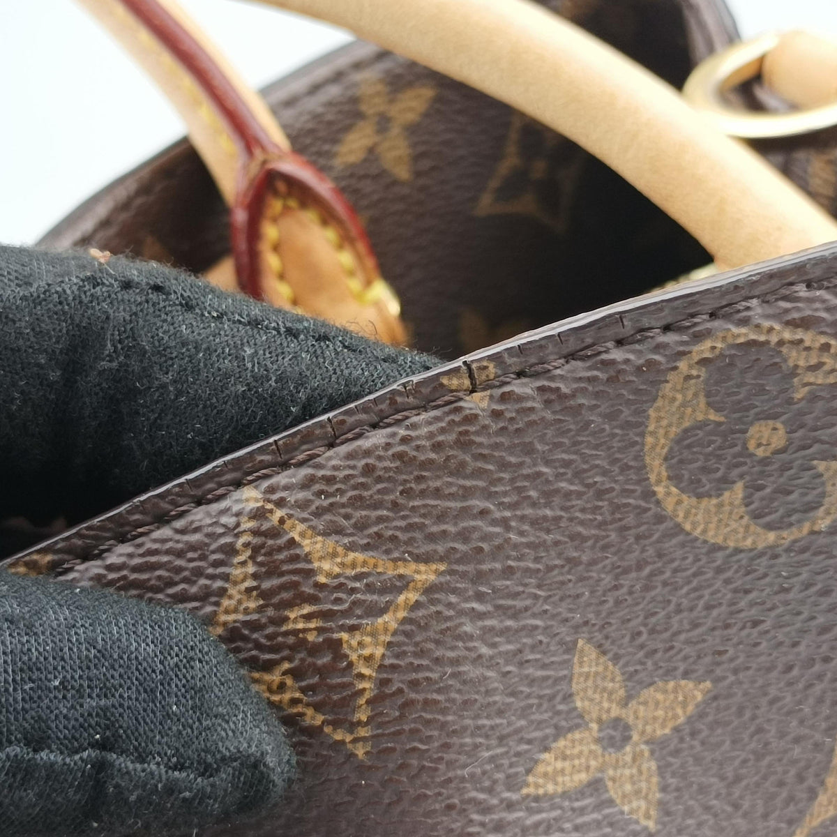 MONTAIGNE MM Brown Monogram Canvas M41056 CA2175モンテーニュMM モノグラム/ブラウン モノグラムキャンバス M41056 CA2175
