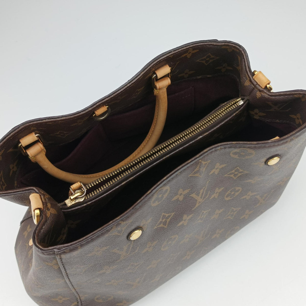 MONTAIGNE MM Brown Monogram Canvas M41056 CA2175モンテーニュMM モノグラム/ブラウン モノグラムキャンバス M41056 CA2175