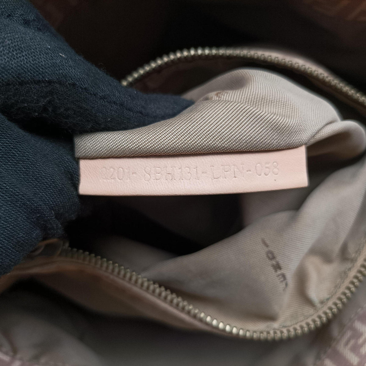 Zucchino Tote Pink Canvas×Leather 8BH131 2201-8BH131-LPN-058ズッキーノ トート ピンク キャンバス×レザー 8BH131 2201-8BH131-LPN-058