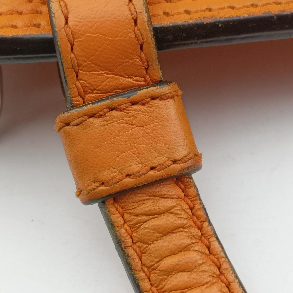Bamboo Daily Orange Leather 370831 E018104255バンブーデイリー オレンジ レザー 370831 E018104255