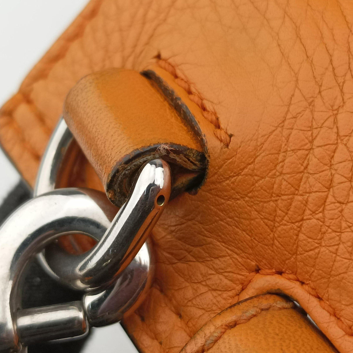 Bamboo Daily Orange Leather 370831 E018104255バンブーデイリー オレンジ レザー 370831 E018104255