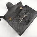 Emily Black Leather 295402 G018196180エミリー ブラック レザー 295402 G018196180