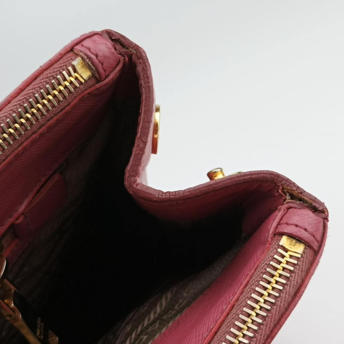 Galleria Pink SAFFIANO Leather BN1874 7/R 158ガレリア ピンク サフィアーノレザー BN1874 7/R 158