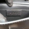 Pre-owned Givenchy Bow cut Star Black x White Leather  shoulderbag | stylenewstar