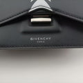 Pre-owned Givenchy Bow cut Star Black x White Leather  shoulderbag | stylenewstar