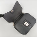 Pre-owned Givenchy Bow cut Star Black x White Leather  shoulderbag | stylenewstar