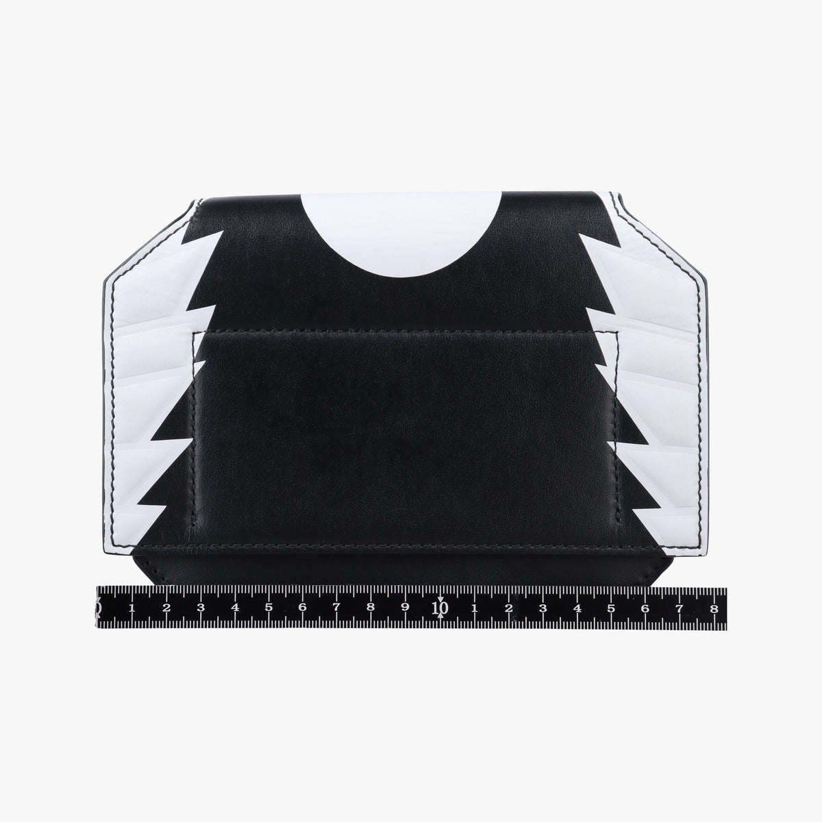 Pre-owned Givenchy Bow cut Star Black x White Leather  shoulderbag | stylenewstar