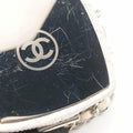 Vintage Chanel Make up box White Leather AP2425 shoulderbag | stylenewstar