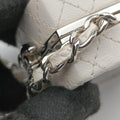 Vintage Chanel Make up box White Leather AP2425 shoulderbag | stylenewstar