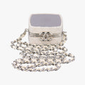 Vintage Chanel Make up box White Leather AP2425 shoulderbag | stylenewstar