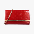 Pre-owned Louis Vuitton Clutch Ana pomme d'amour Vernis M90095 shoulderbag | stylenewstar