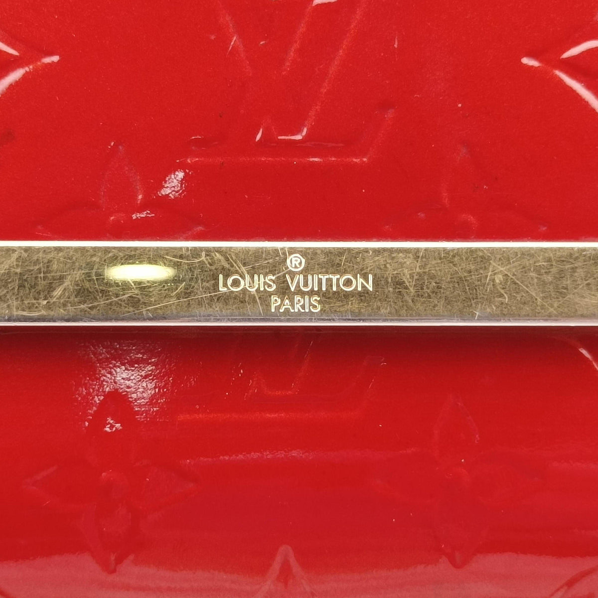Pre-owned Louis Vuitton Clutch Ana pomme d'amour Vernis M90095 shoulderbag | stylenewstar