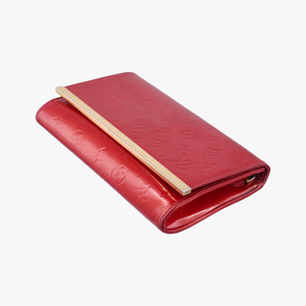Pre-owned Louis Vuitton Clutch Ana pomme d'amour Vernis M90095 shoulderbag | stylenewstar