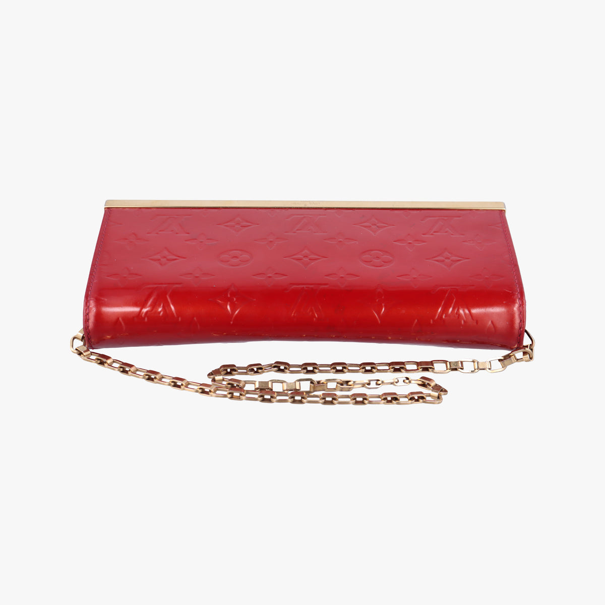 Pre-owned Louis Vuitton Clutch Ana pomme d'amour Vernis M90095 shoulderbag | stylenewstar