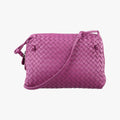 NODINI Intrecciato Purple lambskin B05645986Zノディーニ イントレチャート パープル ラムスキン B05645986Z