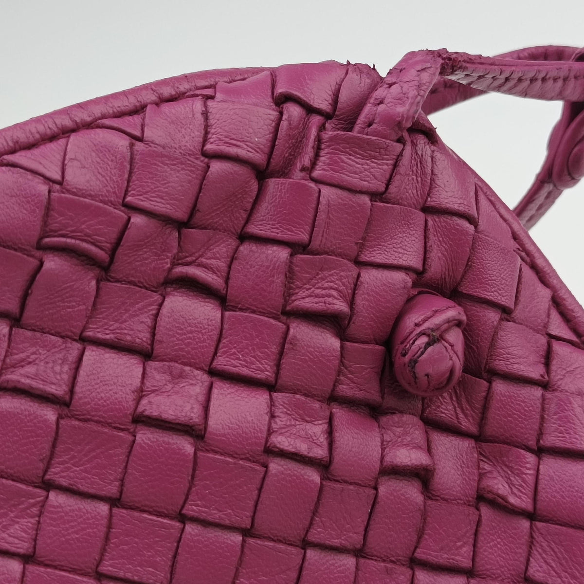 NODINI Intrecciato Purple lambskin B05645986Zノディーニ イントレチャート パープル ラムスキン B05645986Z
