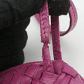 NODINI Intrecciato Purple lambskin B05645986Zノディーニ イントレチャート パープル ラムスキン B05645986Z