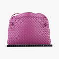 NODINI Intrecciato Purple lambskin B05645986Zノディーニ イントレチャート パープル ラムスキン B05645986Z